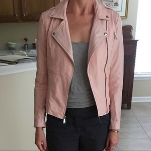 Exclusive Pink Leather Jacket